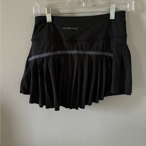 Black Gold Hinge Skirt M